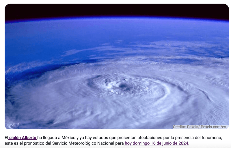 Aguas con la desinformación sobre el potencial ciclón tropical Alberto 5 Captura